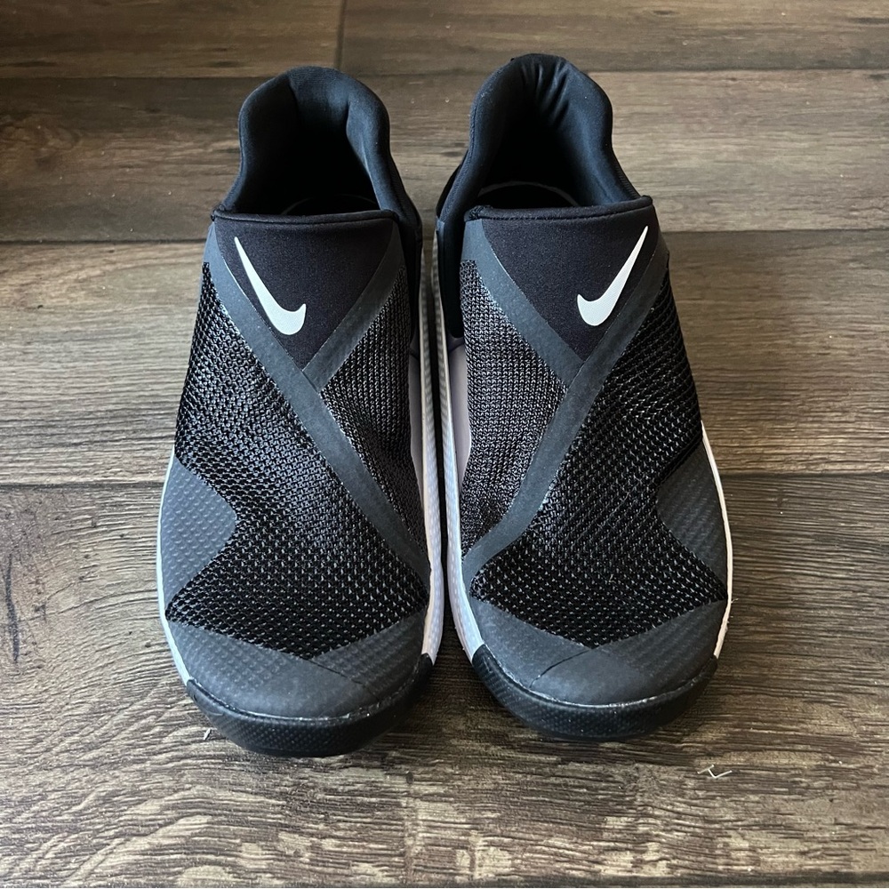 Nike Go FlyEase Slip On Shoes Unisex DR5540-002 Black White Size 10.5W/9M - Picture 5 of 8